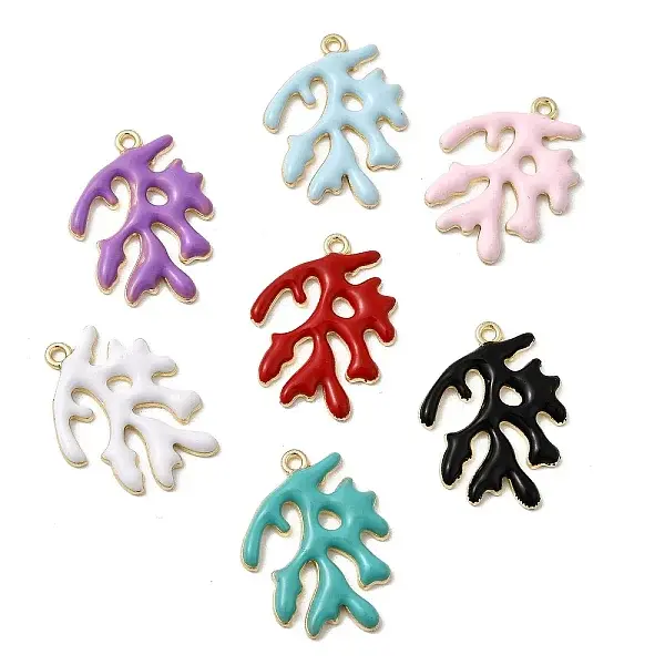 Alloy Enamel Pendants