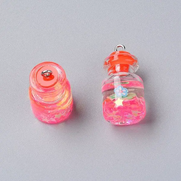 Wish Glass Bottle Pendants