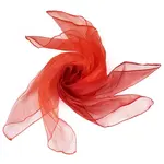 6Pcs 3 Colors Solid Color Nylon Silk Scarf for Women Girls