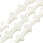 Natural White Shell Beads Strands