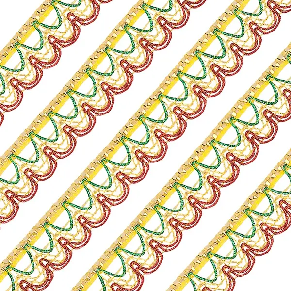 15 Yards Wave Edge Polyester Lace Ribbon