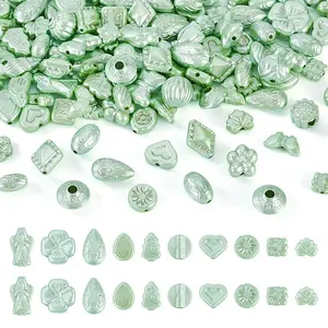 100G Pearlized Opaque Acrylic Beads