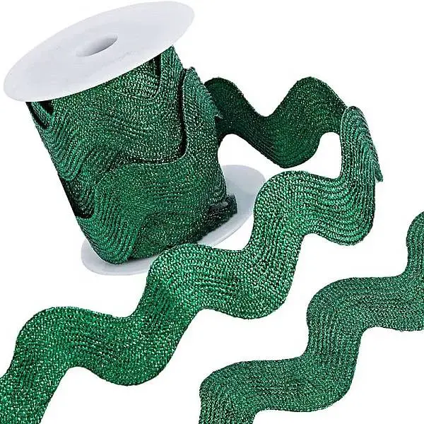 5 Yards Polyester Wavy Fringe Trim Ribbon