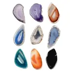 Natural Agate Slices Pendants