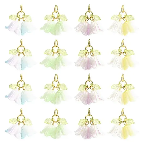 16Pcs Acrylic Pendants