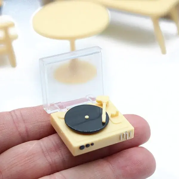 Plastic Record Player Mini Model