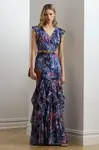 Šaty Lauren Ralph Lauren tmavomodrá barva, maxi, 253976966