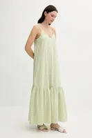 Šaty United Colors of Benetton zelená barva, maxi, 4SZRDV0B8