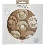 FRIGG 6 Pack Edition Size 2:6-18 months dudlík Cinnamon Charm 6 ks