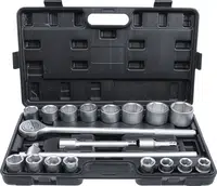 BGS Do it yourself Gola sada 3/4", 6hranné hlavice 19-50 mm, 20 dílů v plastovém kufru