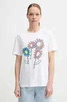 Bavlněné tričko PS Paul Smith bílá barva, W2R.232V.PP4953