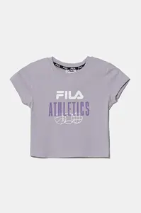 Dětské bavlněné tričko Fila ISNY