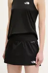 Sportovní sukně The North Face Sunriser černá barva, mini, NF0A8BBZJK31