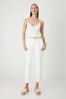 Džíny Medicine dámské, bílá barva