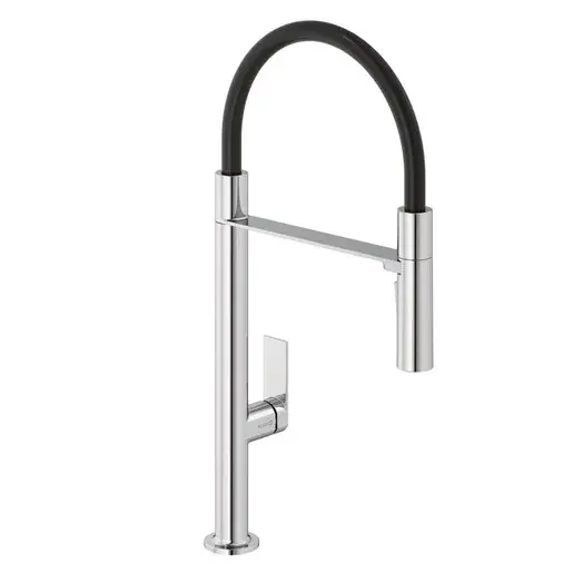 Kludi Qord Flex drezová batéria s otočným ramienkom, 2 prúdy chróm 568590575