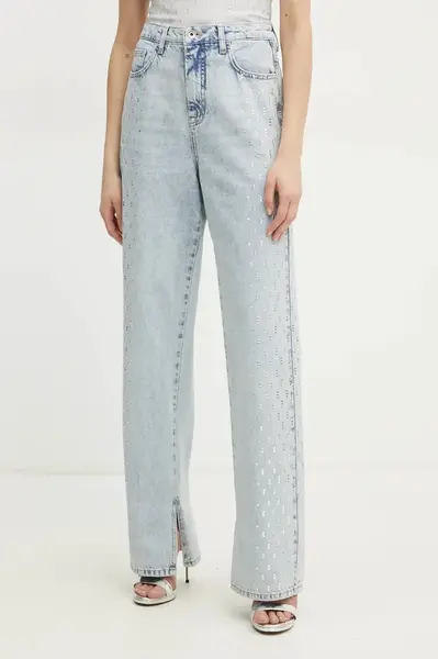 Džíny Patrizia Pepe dámské, high waist, 8P0662 D097