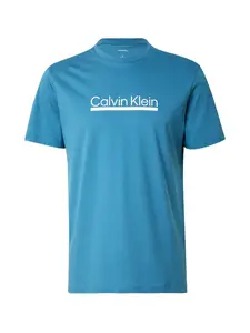Calvin Klein Tričko  azúrová / biela