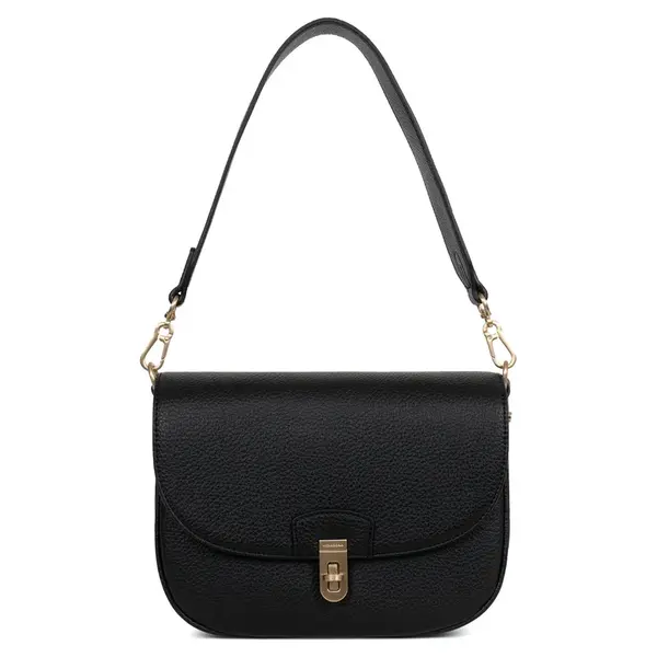 Dámská crossbody kabelka Hexagona Zosia, syntetická kůže − černá