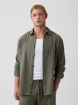 GAP ľanová košeľa Standard Fit