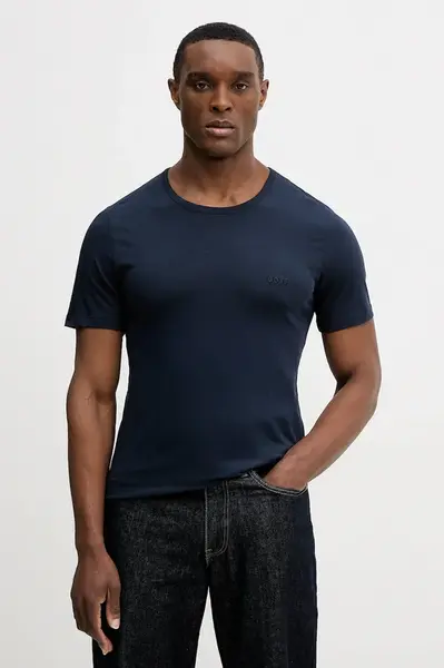 BOSS tričko pánské bavlněné TShirtRN 3P Classic 3-pack