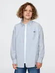 GAP Dětská oversize košile Oxford - Kluci