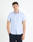 Celio Pruhovaná slim košile Fasanuremc - Pánské
