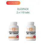 DR. FLEMING Magnezium B6+Zinok +10% gratis 220ks DUOPACK