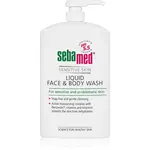 Sebamed Face & Body Wash Sensitive Skin jemná mycí emulze na tělo a obličej pro citlivou pokožku 1000 ml