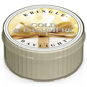 Kringle Candle Gold & Cashmere čajová svíčka 42 g