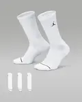 Jordan Everyday Crew Socks (3 pairs) L