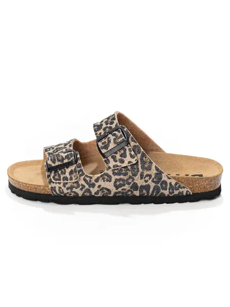 Bayton Šľapky 'Athena'  piesková / svetlohnedá / čierna