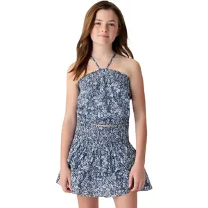 GAP HALTER Dívčí tričko, modrá, velikost