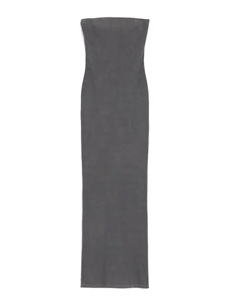 Bershka Šaty  tmavosivá
