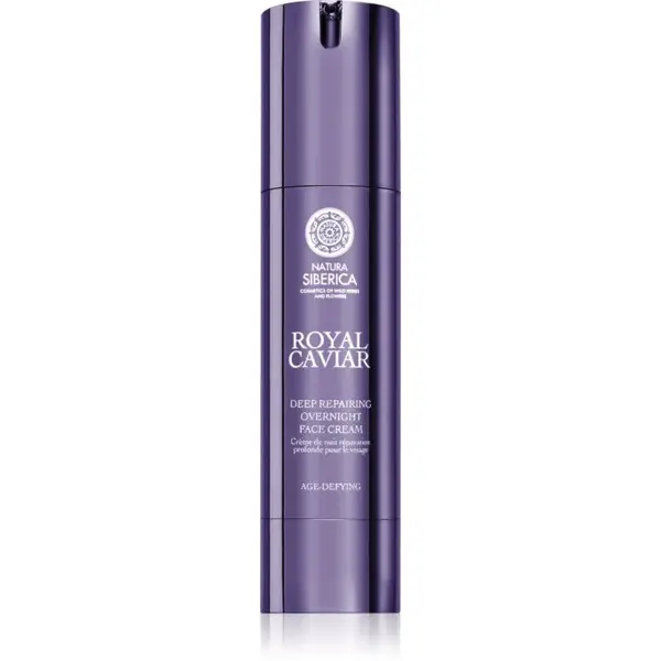 Natura Siberica Royal Caviar regeneračný nočný krém s kaviárom 50 ml