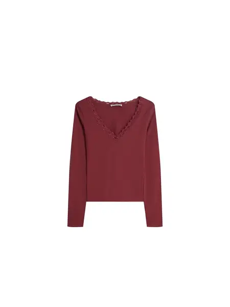 Bershka Tričko  grenadínová