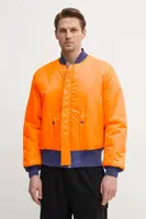 Bomber bunda Alpha Industries MA-1 (HERITAGE) fialová barva, přechodná, 100101