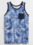 GAP Dětské tílko tie-dye tank top - Kluci