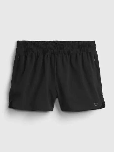 Čierne dievčenské šortky GAP Teen