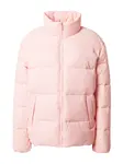 Tommy Jeans Zimná bunda  ružová / biela
