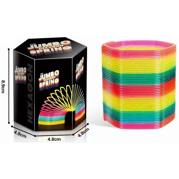 Sparkys Jumbo dúhová špirála šesťhran