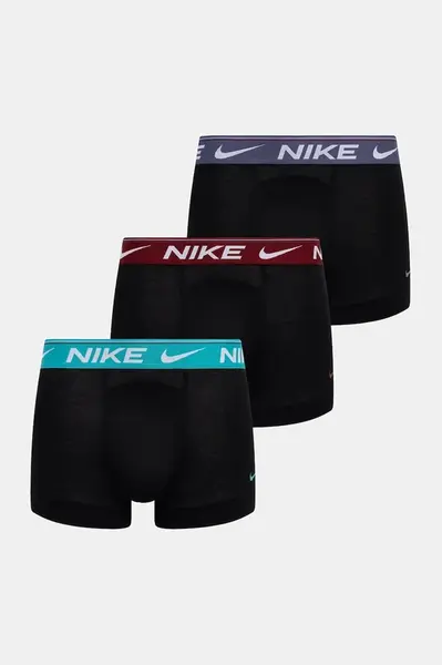Nike přiléhavé boxerky pánské 3-pack
