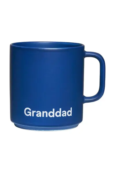 Hrnek Design Letters VIP Favourite 250 ml tmavomodrá barva