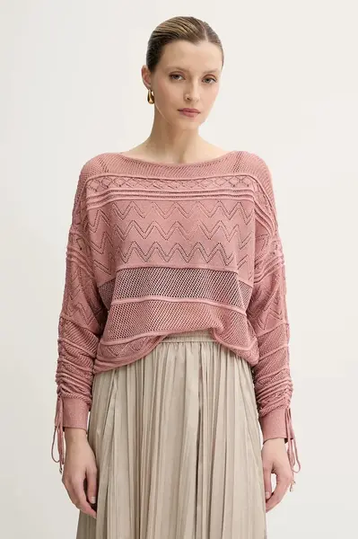 Svetr Guess NELLIE dámský, oranžová barva, W5GR21 Z3E22