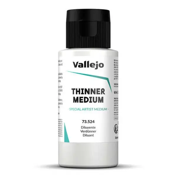Vallejo ředidlo pro modelářské barvy 60ml