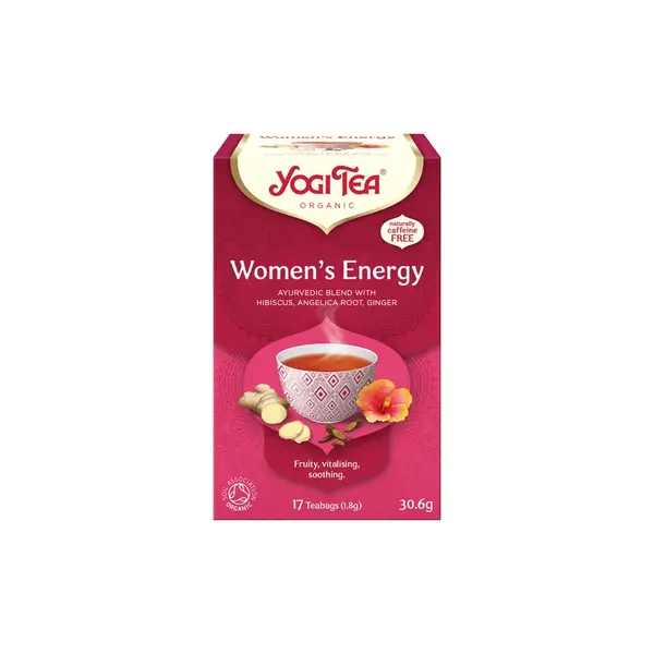 YOGI TEA Energie ženy BIO porcovaný čaj 17 sáčků