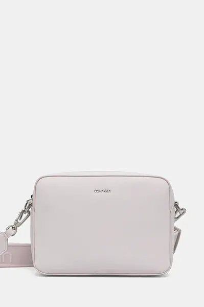 Kabelka Calvin Klein fialová barva, LV04F3097G