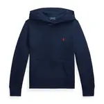 Mikina Polo Ralph Lauren tmavomodrá barva, s kapucí, hladká, 323749954060