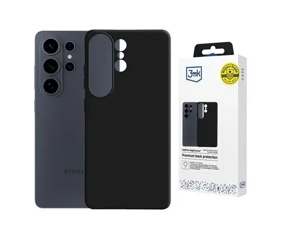 Ochranný kryt 3mk Hardy MagSilicone pro Samsung Galaxy S26+, black