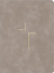 The Jesus Bible, ESV Edition, Leathersoft, Stone