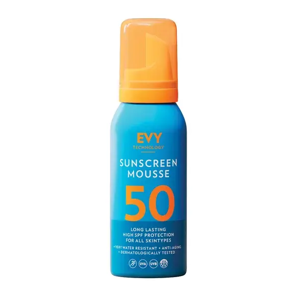 EVY Technology Opaľovacia pena SPF 50 na telo a tvár